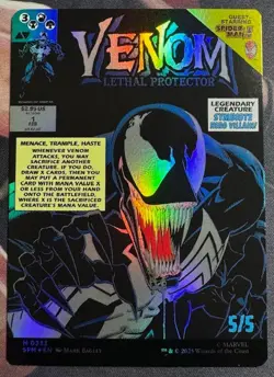 MTG EDDIE BROCK / VENOM Borderless Foil #233 * Mythic * NM - Image 2