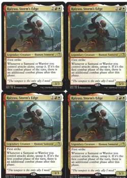 MTG 1 x Playset Raiyuu, Storm's Edge Neon-Dynastie - Zusatzliche Kampfrunde TOP - Image 1