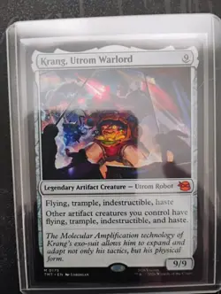 Magic The Gathering. Krang, Utrom Warlord Teenage Mutant Ninja Turtles Regular - Image 1