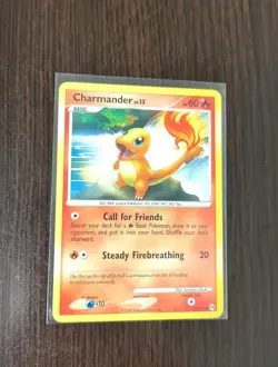 2009 Pokemon TCG Charmander 59/99 AR Arceus Near Mint Condition Card - Image 1