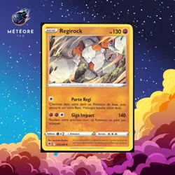 Carte Pokemon Regirock 075/189 Astres Radieux Francais - Image 1