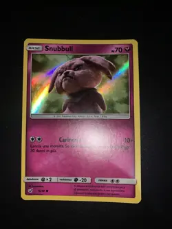 15/18 Snubbul Holo Detective Pikachu Pokemon Carta Ita Italiano - Image 1