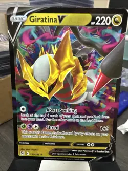 Giratina V 130/196 Lost Origin Ultra Rare Holo Pokemon TCG Card NM - Image 1