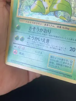 JAPANESE POKEMON VICTREEBEL No.071 HOLO SWIRL WIZARDS JUNGLE EMPIFLOR - EXC+ - Image 3