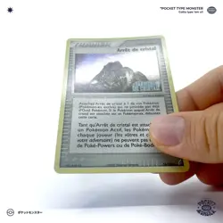 ARRET DE CRISTAL 74/100 Ex Gardiens de Cristal HOLO STAMPED VF FR Carte Pokemon - Image 4