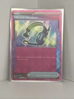 MIRACLE HEADSET - 183/191 - Ace Spec - Surging Sparks - NM/M - Pokemon Card - Image 1
