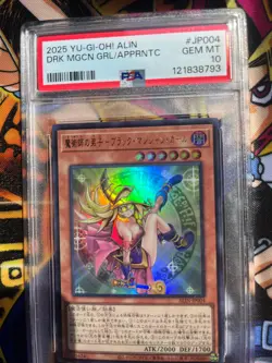 PSA 10 Yu‑Gi‑Oh #JP004 Dark Magician Girl The Magician’s Apprentice Ultra Rare - Image 3