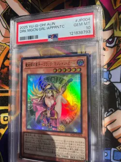 PSA 10 Yu‑Gi‑Oh #JP004 Dark Magician Girl The Magician’s Apprentice Ultra Rare - Image 5