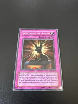 Yu-Gi-Oh! Judgement of Anubis DCR-EN105 Unlimited Edition Secret Rare NM/VLP - Image 2