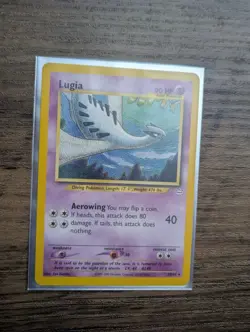 Pokemon TCG Neo Revelation Lugia 20/64 Vintage 2000 Non-Holo Card - Image 1