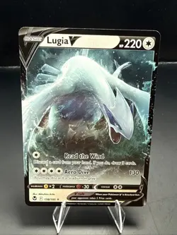 Pokemon Lugia v TCG Silver Tempest Holo Ultra Rare Card 138/195 - Image 2
