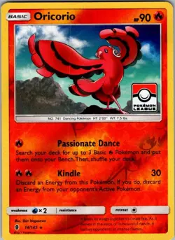 Oricorio - (Pokemon League) Promo League & Championship Cards 014/145 - Image 1