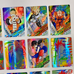 Dragon Ball Heroes CCG Lot: 15 Cards Legendary Rare SR SSR Rainbow Foil Mint - Image 5