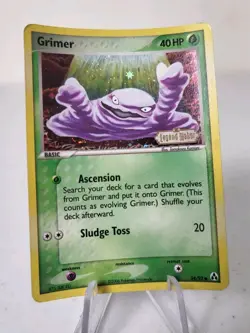 Grimer 54/92 - EX Legend Maker *LP* STAMPED Reverse Holo Pokemon Card - Image 2