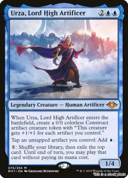 Urza, Lord High Artificer [MH1 - 75] - LP [] TCG MTG - Image 1