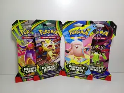 Pokemon Perfect Order sleeved Booster Pack. 1x assorted. - Image 1
