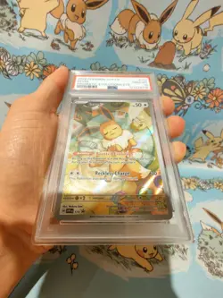 2025 POKEMON SVP EN-SV PRISMATIC EVOLUTIONS ELITE TRAINER BOX 173 EEVEE PSA 10 - Image 5