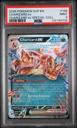 Charizard Ex Charizard Ex Special Coll Pokemon Black Star Promo - PSA 9 - Image 1