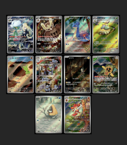 10x ART RARES - SCARLET VIOLET FULL ARTS BUNDLE POKEMON JAPANESE (10) - NM #9 - Image 1