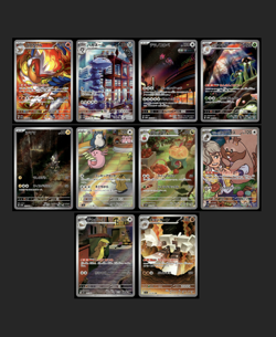 10x ART RARES - SCARLET VIOLET FULL ARTS BUNDLE POKEMON JAPANESE (10) - NM #7 - Image 1
