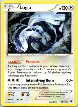 LUGIA - 78/124 Fates Collide - POKEMON NM/M - Image 1