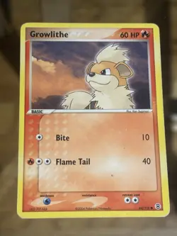 Growlithe 64/112 FireRed & LeafGreen 2004 - Pokemon TCG - Image 1