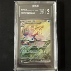 Pokemon MILOTIC ex SIR - Surging Sparks #237/191 - TAG 9 MINT - Image 1