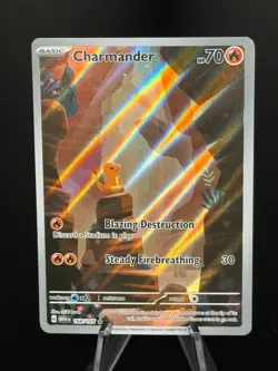 Charmander 168/165 Illustration Rare 151 Pokemon Near Mint - Image 1