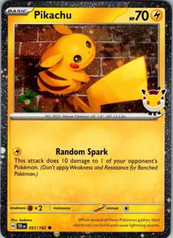 Pikachu (Pokemon Day 2026 cosmo) 051/162 - Image 1