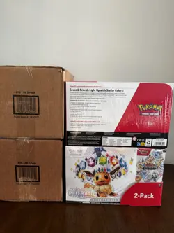 Pokemon Prismatic Evolutions ETB & Booster Bundle Costco 2-Pack (Lot of 2) - Image 2