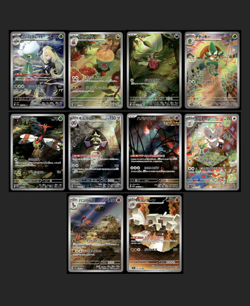 10x ART RARES - SCARLET VIOLET FULL ARTS BUNDLE POKEMON JAPANESE (10) - NM #3 - Image 1