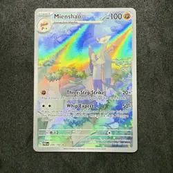 Mienshao 200/182 SV04: Paradox Rift Holo Illustration Rare Pokemon TCG - Image 1