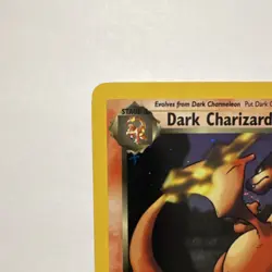 Pokemon Dark Charizard 4/82 Team Rocket 1st Edition Holo Rare 80 HP - Image 2