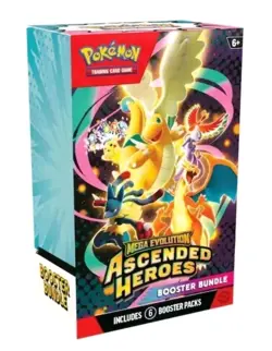 PRESALE Pokemon TCG: Ascended Heroes Booster Bundle Confirmed 1 Sealed - Image 1