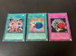 Exchange TSC-E001, Graceful Dice TSC-E002, Skull Dice TSC-E 003, Secret Rare NM - Image 2