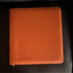 Pokemon TCG Vault X Orange Binder Card Lot Charizard Eevee Quaquaval Japanese - Image 1