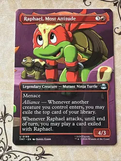 Raphael, Most Attitude (Borderless) Teenage Mutant Ninja Turtles Regular - Image 1