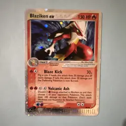 Pokemon TCG Blaziken ex Team Magma vs Team Aqua Holo Rare EX 89/95 - Image 1