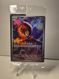 Charcadet 022 Me02: Phantasmal Flames Holo Black 🌟 Promo Pokemon TCG NM Sealed - Image 1