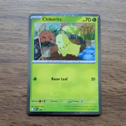 Chikorita - MEP069 - Mega Evolution Black Star Promo- English - Pokemon TCG - NM - Image 1