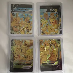 Pikachu V Union [Set Of 4] SWSH139 SWSH140 SWSH141 SWSH142 Pokemon TCG NM - Image 1