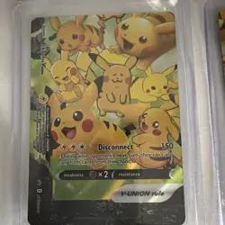 Pikachu V Union [Set Of 4] SWSH139 SWSH140 SWSH141 SWSH142 Pokemon TCG NM - Image 4