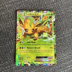 Pokemon TCG Card - Leafeon EX 10/83 XY Generations Holo Rare - Image 1