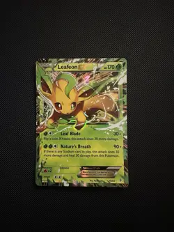 Pokemon TCG Card - Leafeon EX 10/83 XY Generations Holo Rare - Image 1
