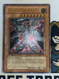 Dark Lucius LV8 CDIP-EN011 Ultimate Rare 1st Edition YuGiOh! NM - Image 2