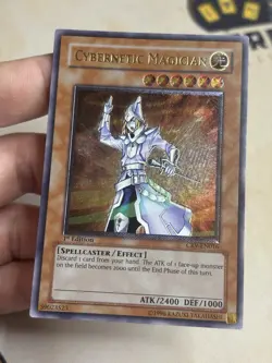 Cybernetic Magician CRV-EN016 Ultimate Rare 1st Edition YuGiOh! NM EURO - Image 2