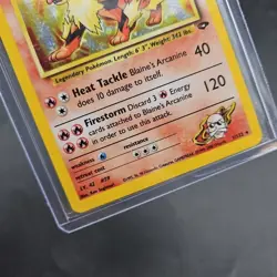 Pokemon TCG Blaine's Arcanine Gym Challenge 1/132 Holo Vintage Pokemon Card - Image 4