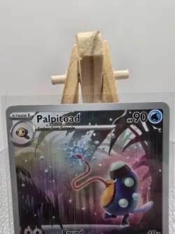 Pokemon TCG Palpitoad Illustration Rare Black Bolt English 104/086 NM - Image 2