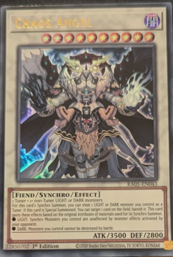 RA05-EN043 Chaos Angel Ultra Rare 1st Edition NM YuGiOh Card - Image 1