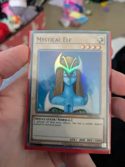 Mystical Elf LOB-EN062 Super Rare Yugioh - Image 1
